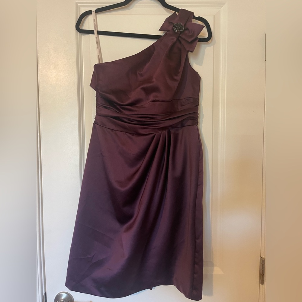Plum Cocktail Dress